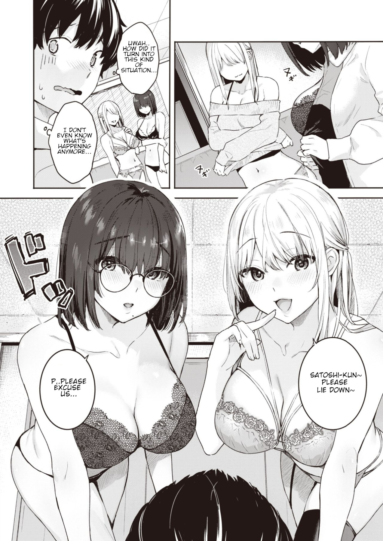 Hentai Manga Comic-The Virgin, the Girlfriend, and NTR-Read-6